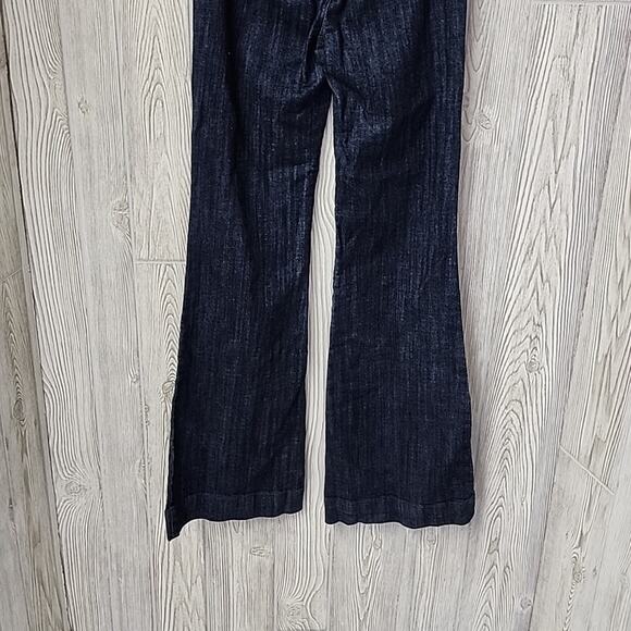 Lipstick Sailor Retro Flare Jeans Juniors Size 5 - Picture 6 of 12